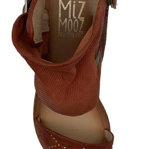Miz Mooz Forge Rust colored Sandals Size 39 - Picture 3 of 7
